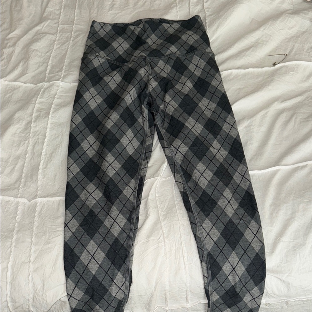 Beyond Yoga plaid legging